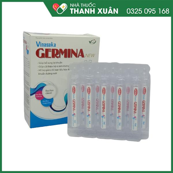 Vinasaka Germina New bổ sung lợi khuẩn cải thiện hệ vi sinh đường ruột